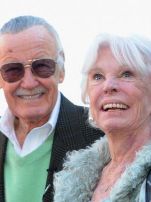 El romance de película de Stan Lee y su mujer