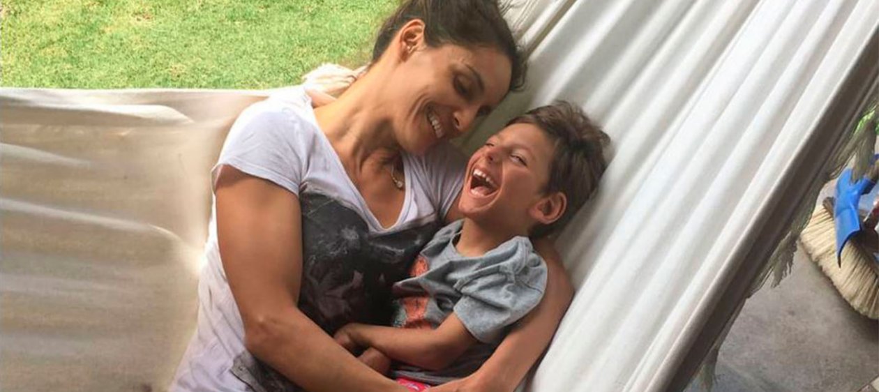 Leonor Varela se despide de su hijo Matteo