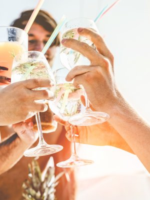 Cómo irte de copas y mantener las calorías controladas