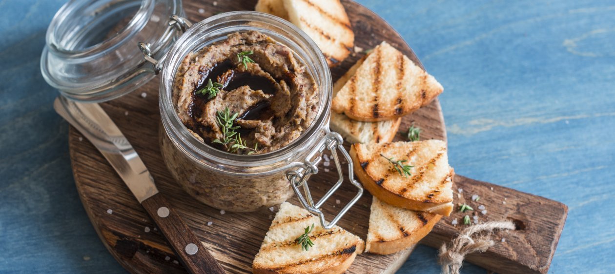 Receta casera: Paté de champiñones