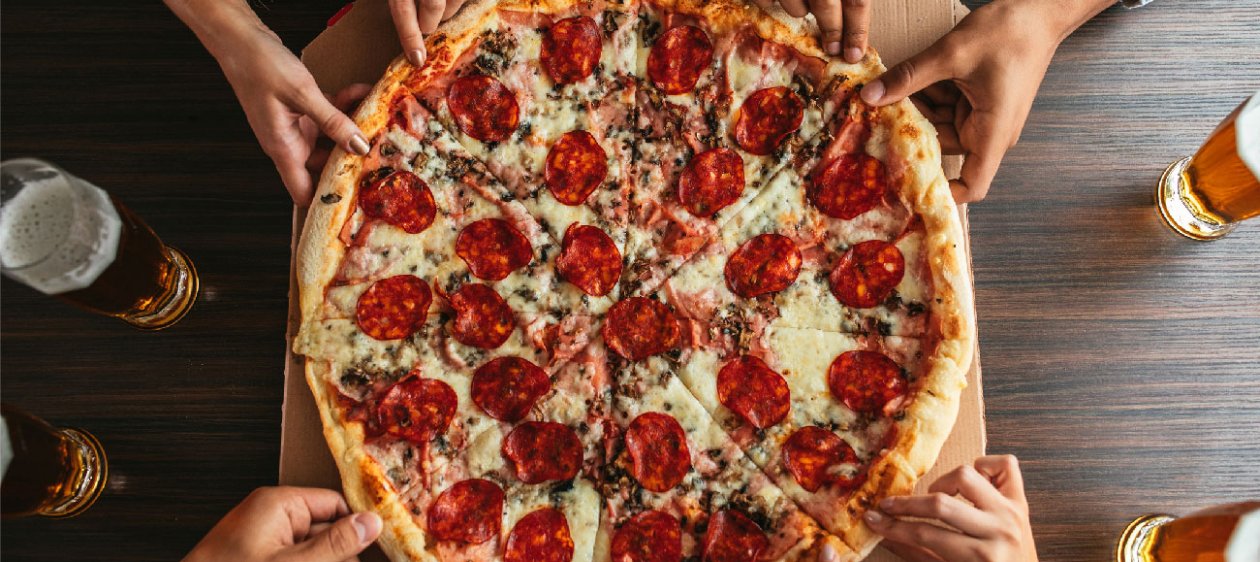 ¡OMG! Estudio afirma que la pizza te hace más productivo en el trabajo