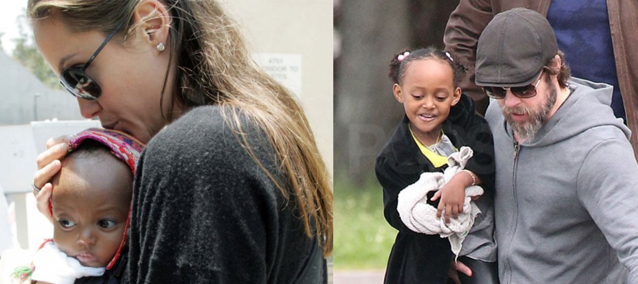 Así de grande está Zahara, la hija de Brad Pitt y Angelina Jolie