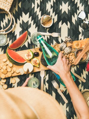 Alimentos que no hinchan (para comerlos en la playa)