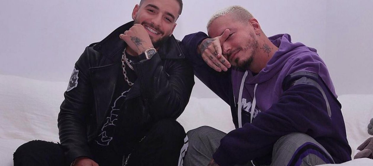 Maluma y J Balvin encienden los rumores de una posible colaboración