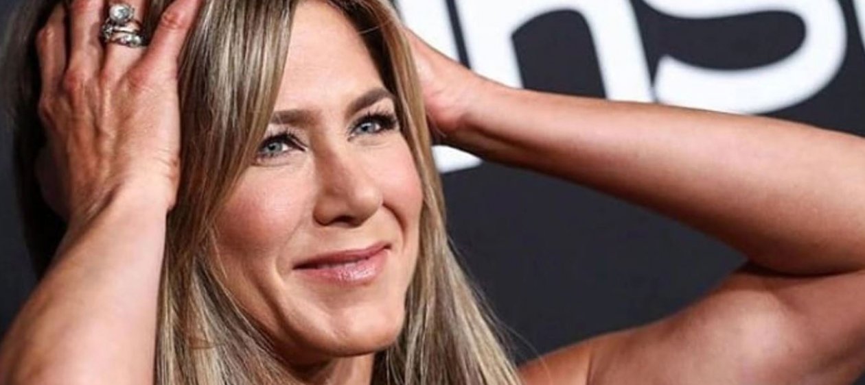 Jennifer Aniston celebró sus 50 con Brad Pitt y otras estrellas