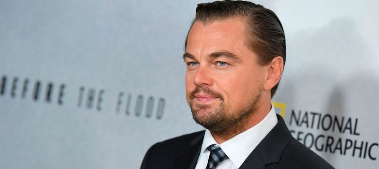 La potente foto con la Leo DiCaprio llama a frenar la caza de aletas de tiburón