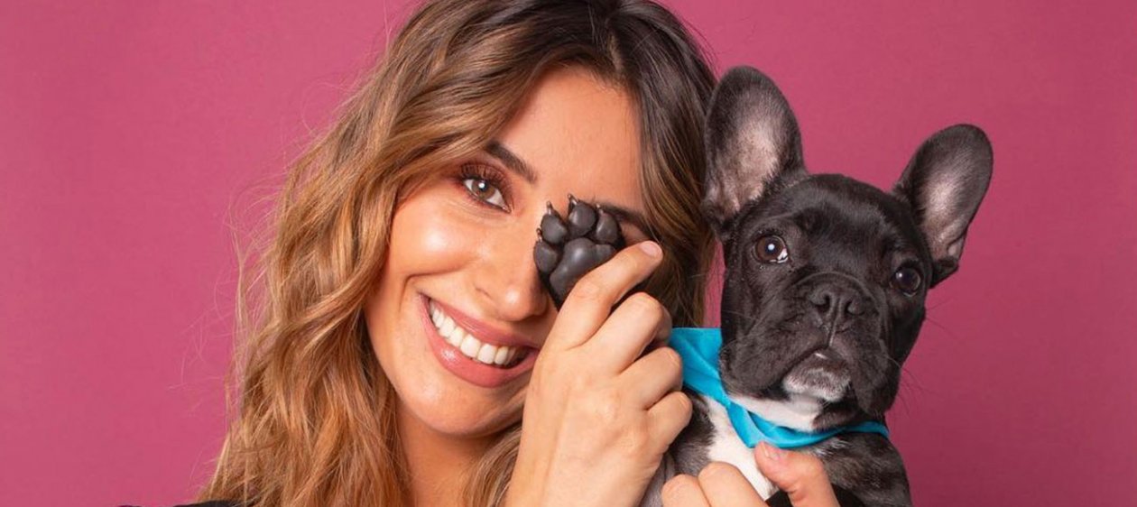 El perrito de Camila Andrade es muy 