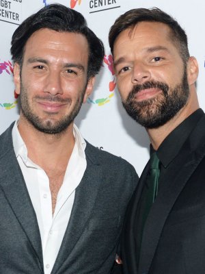 El agotador San Valentín de Ricky Martin y su marido