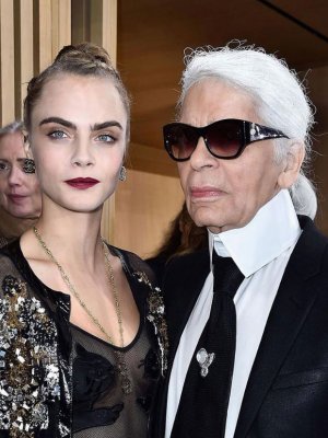 El sentido homenaje de Cara Delevingne a Karl Lagerfeld