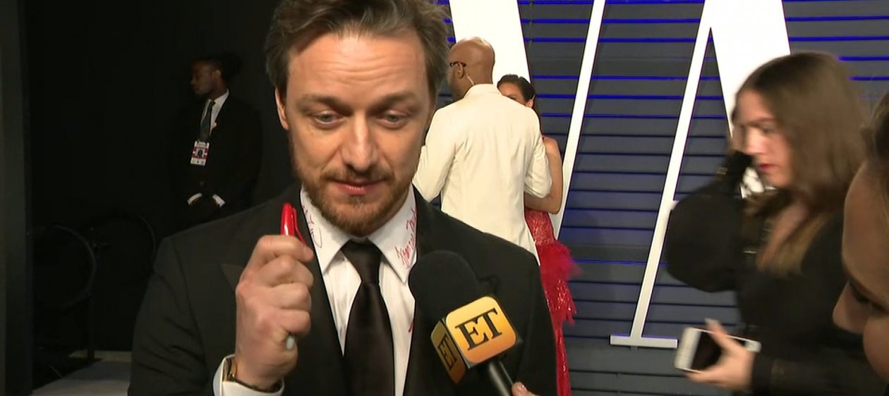 James McAvoy tuvo la mejor idea en la entrega de los Oscar