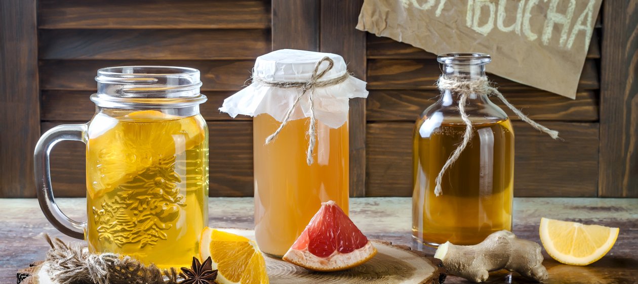 Kombucha, la bebida saludable de moda