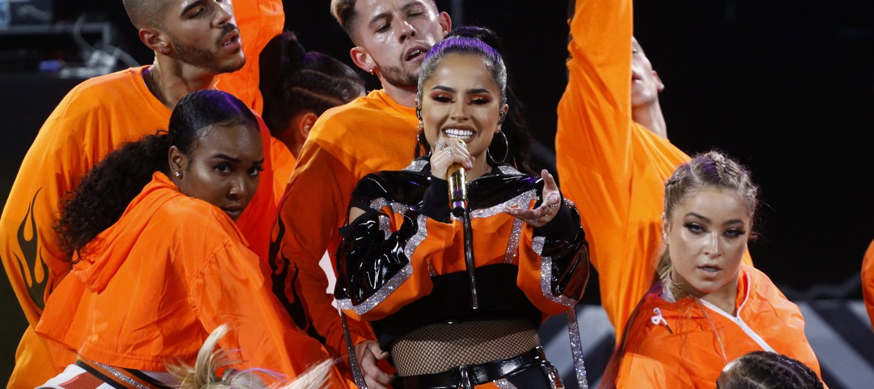 ¿Fue muy corto? Redes sociales se encendieron con el show de Becky G