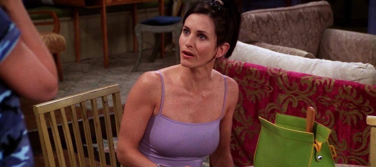 Courtney Cox recreó, en Instagram, una de las escenas más famosas de 'Friends'