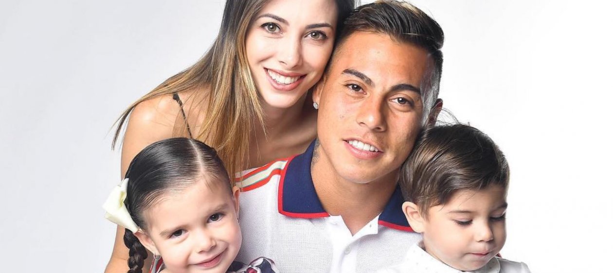 Esposa de Edu Vargas mostró su pancita de 3 meses de embarazo