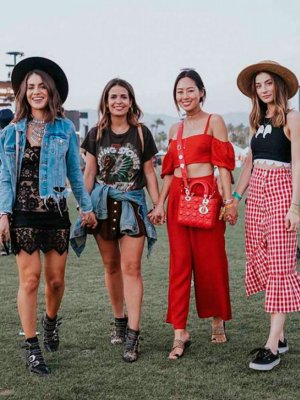 ¡Inspírate! 5 Looks de famosos que puedes replicar en el Lollapalooza 2019