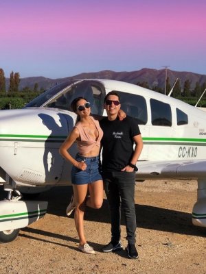 La divertida reacción de Luli en la romántica foto de Karol Lucero y su polola