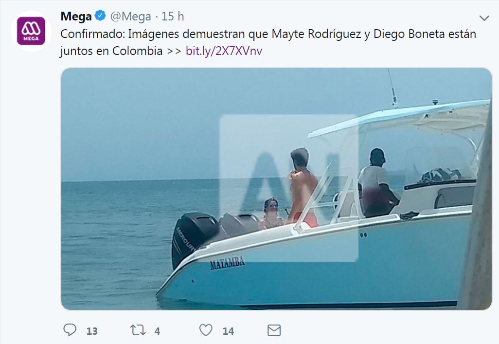 Mayte Rodriguez y diego boneta