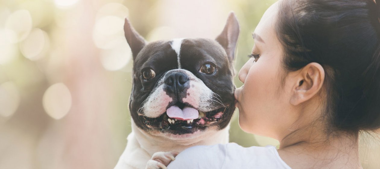 ¡OMG! Besar a tu perro es más higiénico que besar a un hombre con barba