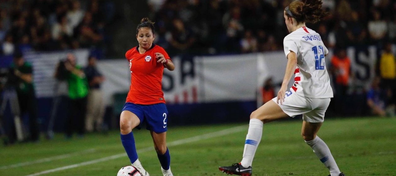 Rocío Soto, defensa de la selección chilena: “Hemos sabido enfrentarnos a cualquier adversidad”.