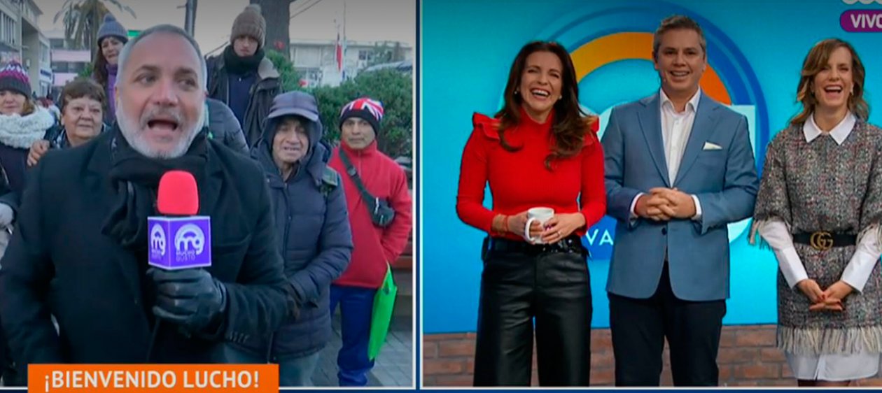 Así fue el regreso de Luis Jara a Mucho Gusto de Mega