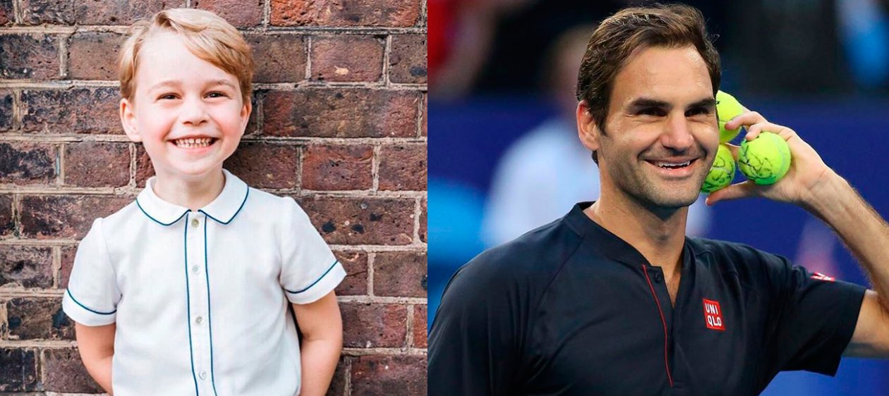 ¿Qué tienen en común el príncipe George y Roger Federer?
