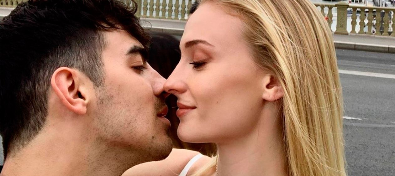 Mira la primera imagen oficial de Sophie Turner y Joe Jonas recién casados