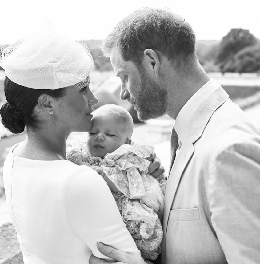 Meghan, Harry y Archie