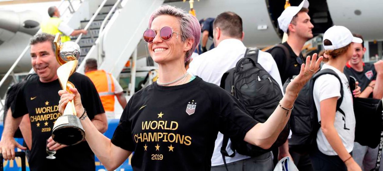 El último y potente mensaje de la futbolista Megan Rapinoe