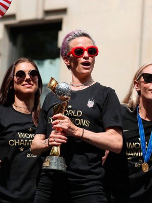 El último y potente mensaje de la futbolista Megan Rapinoe