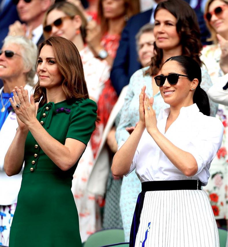 Kate Middleton y Meghan Markle en Wimbledon