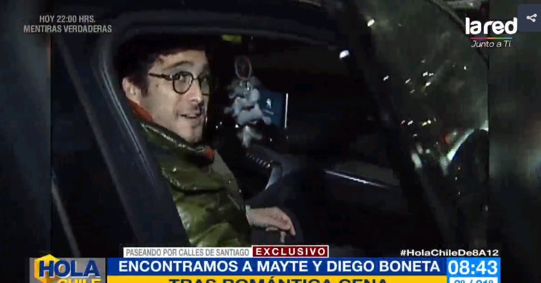 Diego Boneta en Chile