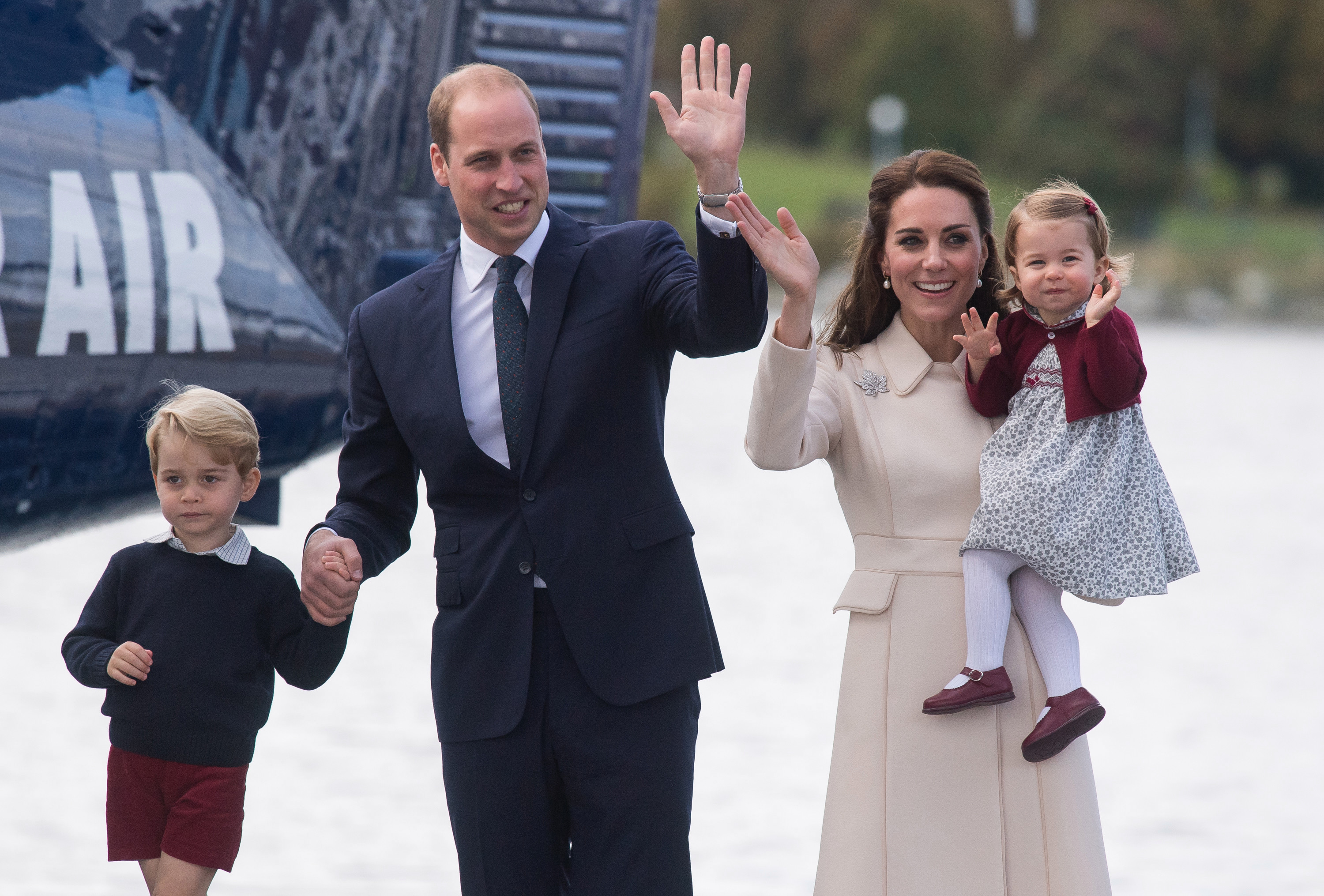 William, Kate e hijos