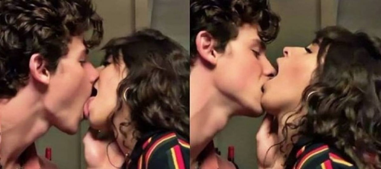 Camila Cabello y Shawn Mendes se burlan de sus seguidores con apasionado beso