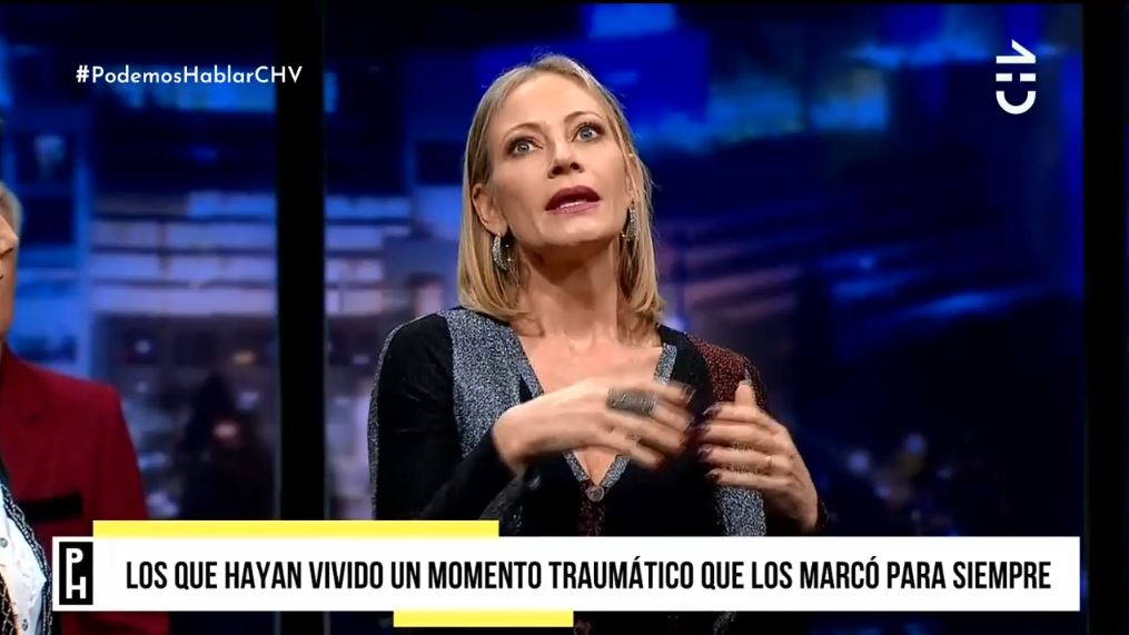 Marcela Vacarezza hablando en PH