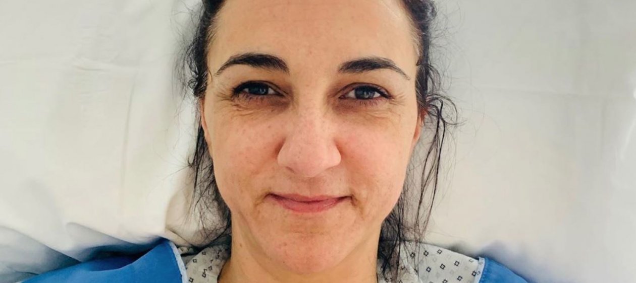 Renata Bravo tras su operación: