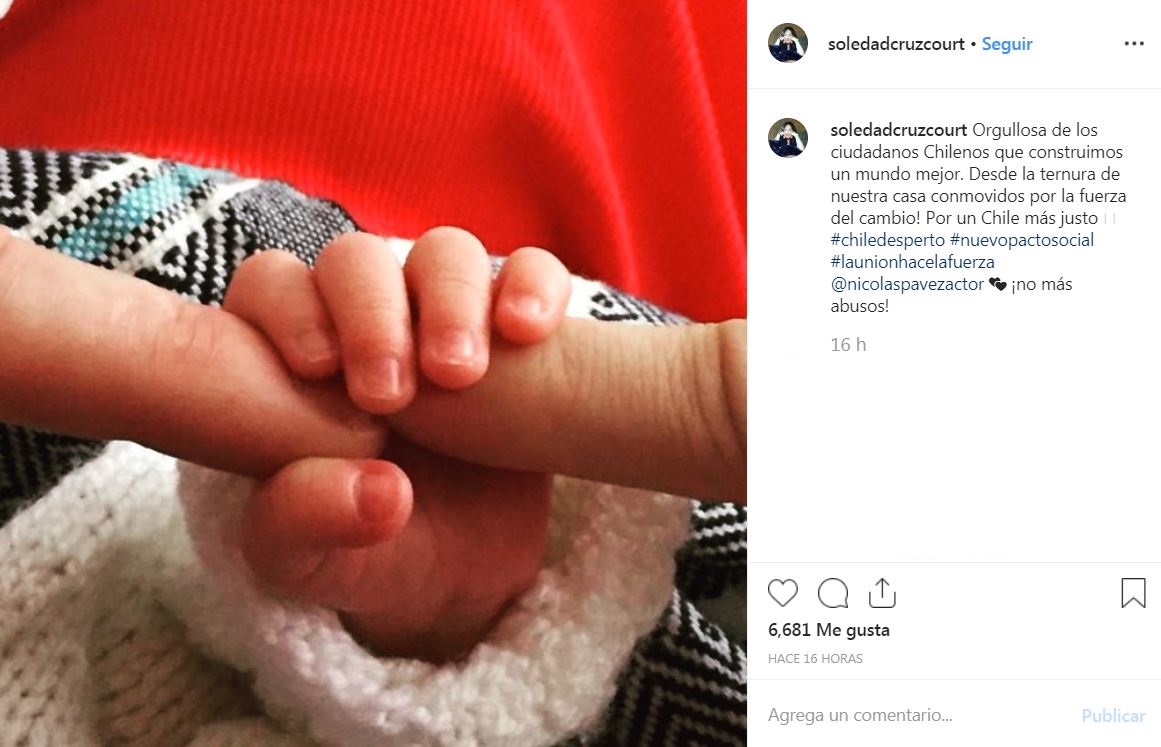 Pantallazo Instagam