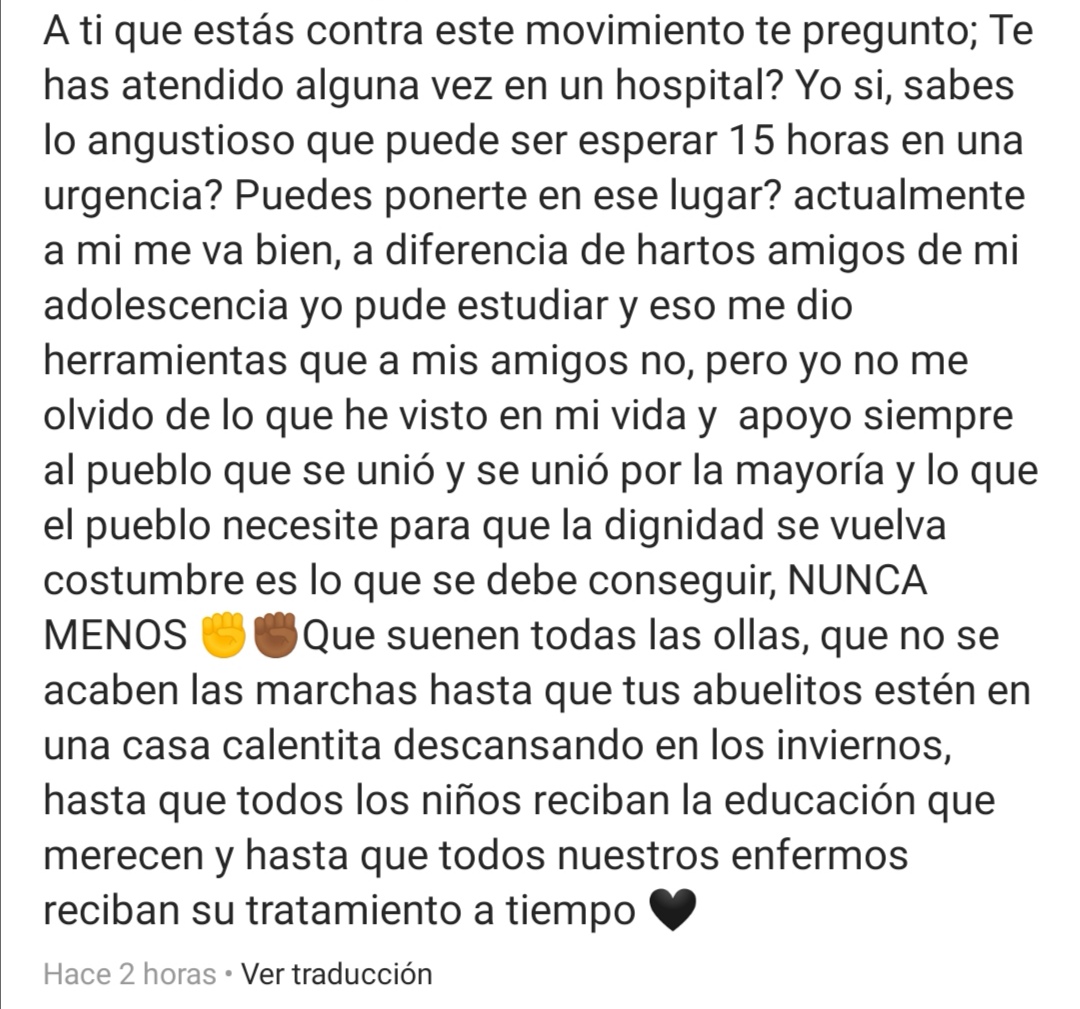 Pantallazo pantallazo contunuación