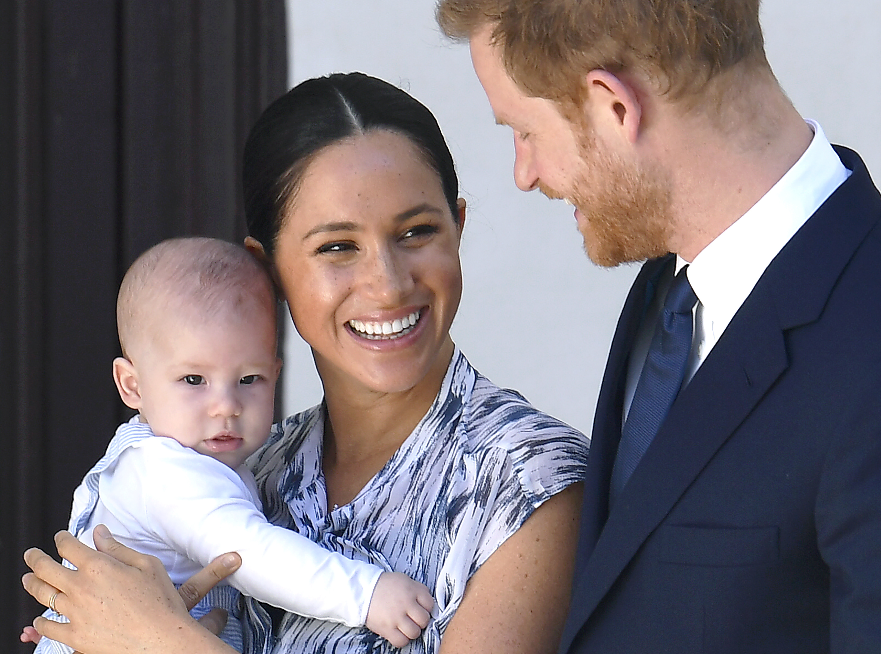 Meghan, Archie y Harry Meghan, Archie y Harry