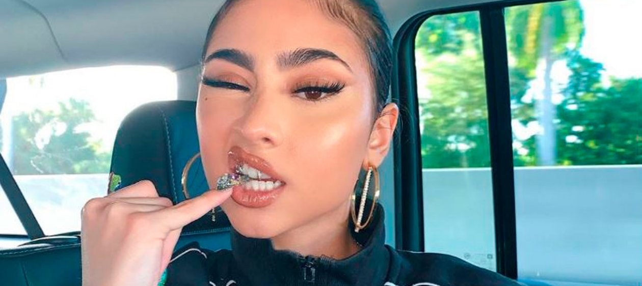 Ex chica reality sorprende con joya dental al más puro estilo de Paloma Mami
