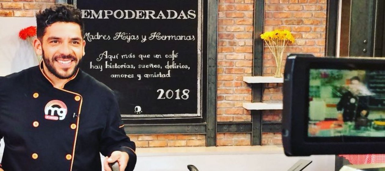 ¡Desnudo! Chef de Mucho Gusto tiró toda su 