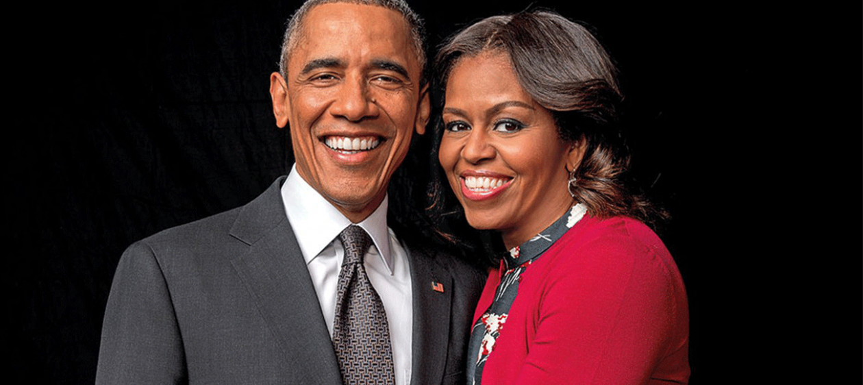 ¡Más enamorados que nunca! El romántico saludo de Barack Obama a su mujer