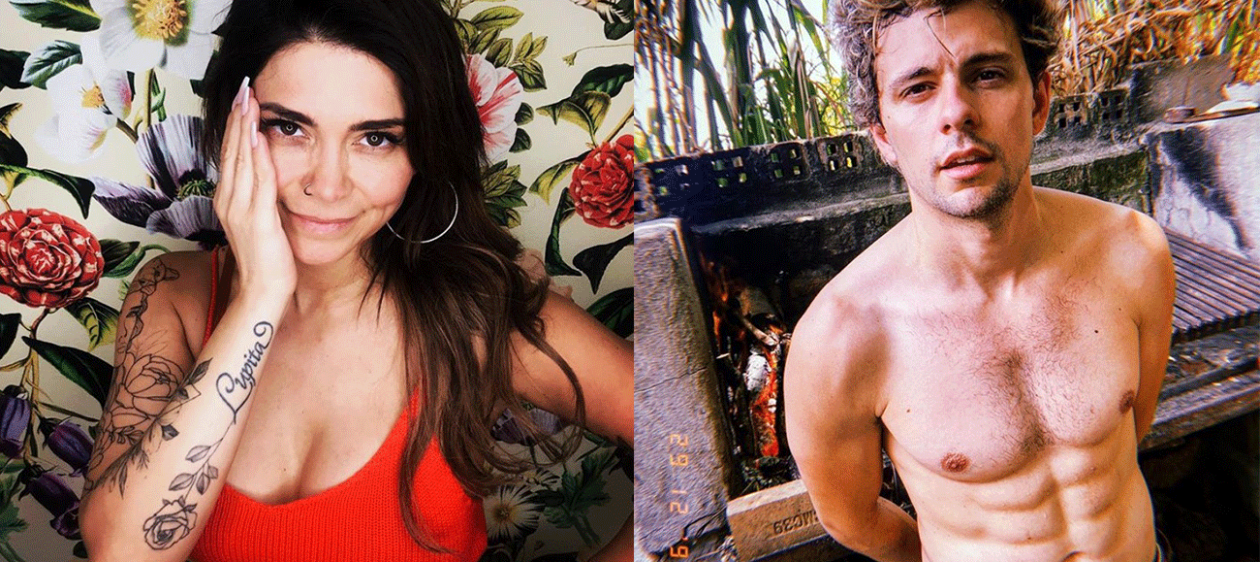 Antonella Ríos y Joaquín Méndez compartieron apasionado beso y luego lo borraron