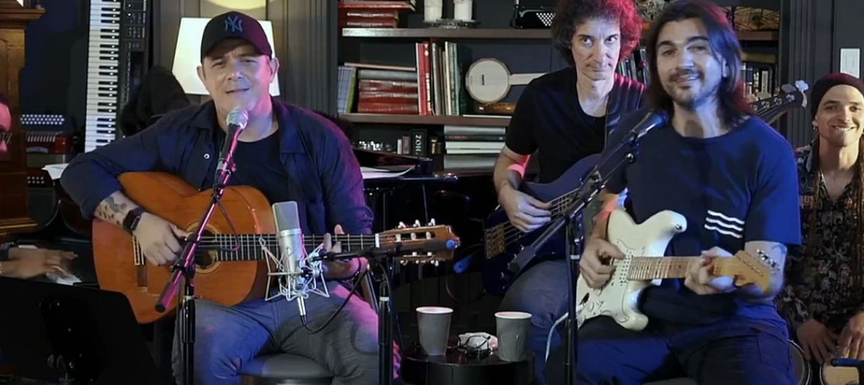 Alejandro Sanz y Juanes dan un concierto desde la cuarentena