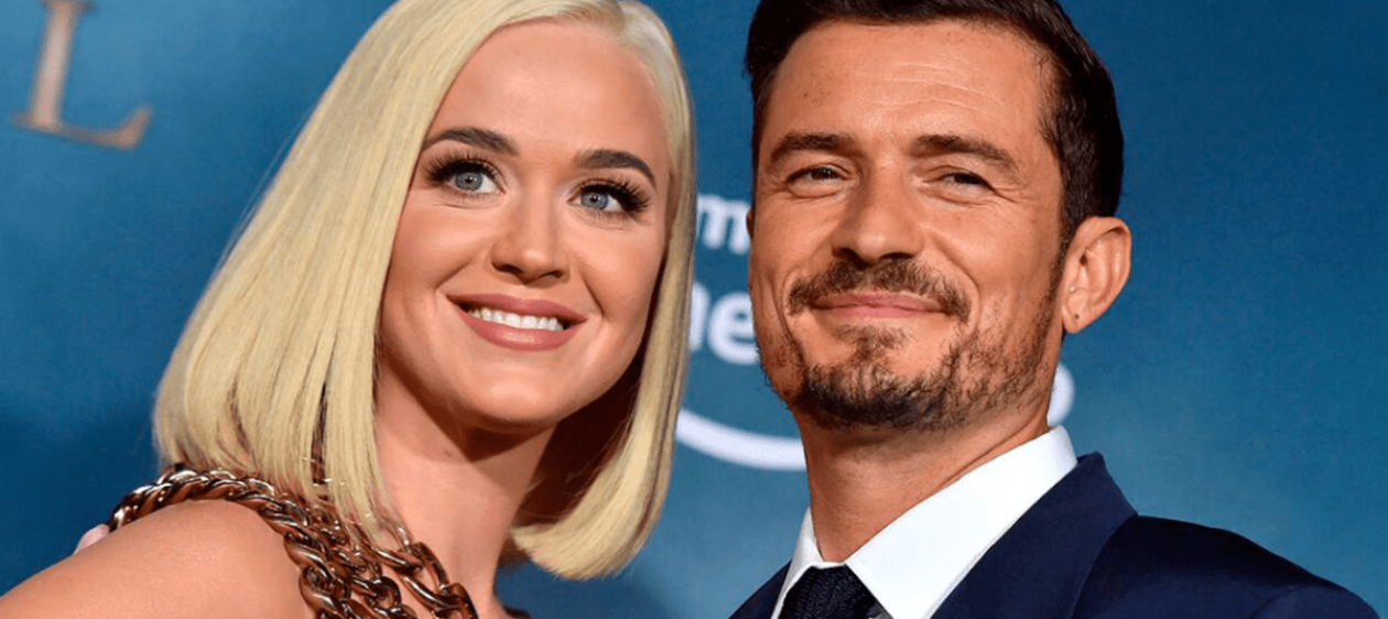 Katy Perry y Orlando Bloom revelaron el sexo de su guagua con divertida fotografía