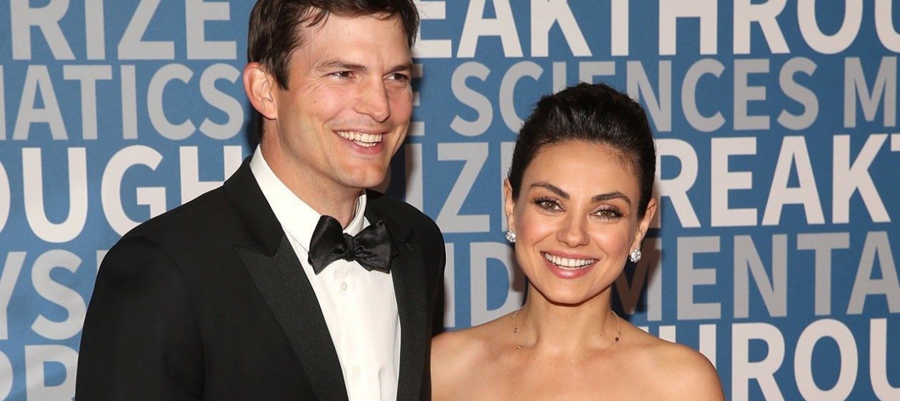 Mila Kunis y Ashton Kutcher compartieron su ingeniosa forma de entretener a sus hijos en cuarentena