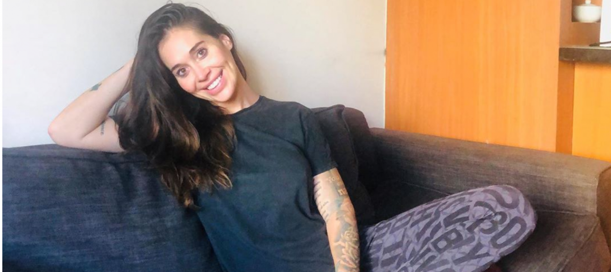 Valentina Roth y su pololo le dieron la bienvenida al nuevo integrante de la familia