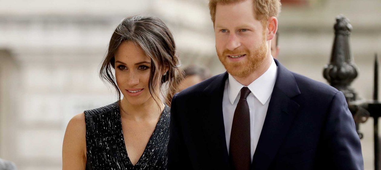 Meghan Markle y Harry posaron juntos por primera vez tras su salida de la realeza