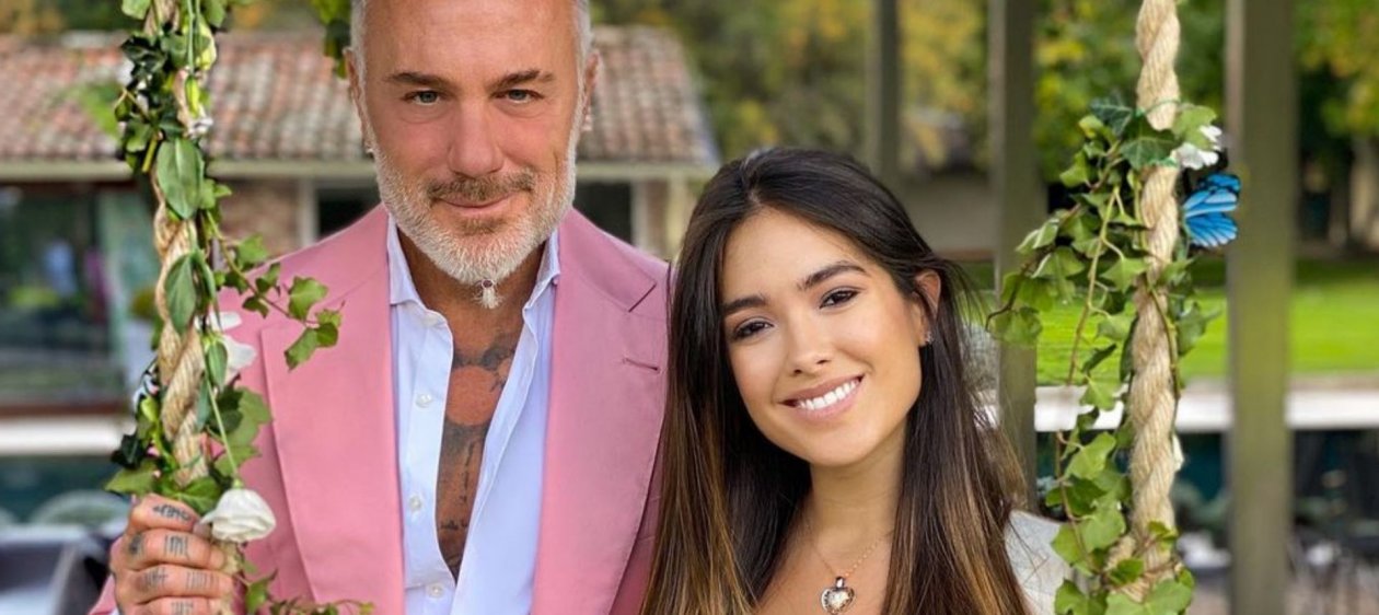 Gianluca Vacchi y Sharon Fonseca revelaron que su hija nació con malformación congénita