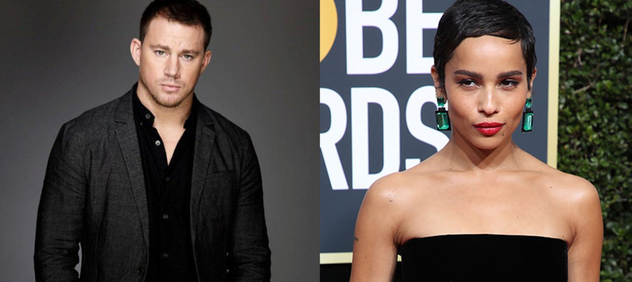 ¿Nuevo romance? Vinculan sentimentalmente a Zoe Kravitz y Channing Tatum