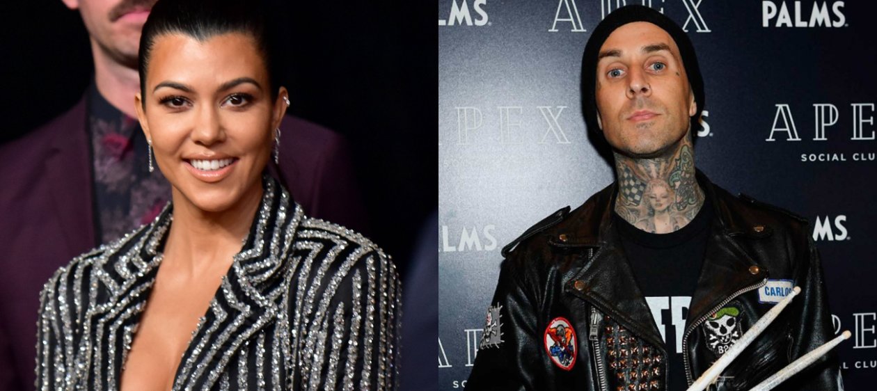 Afirman que Kourtney Kardashian está saliendo con Travis Barker